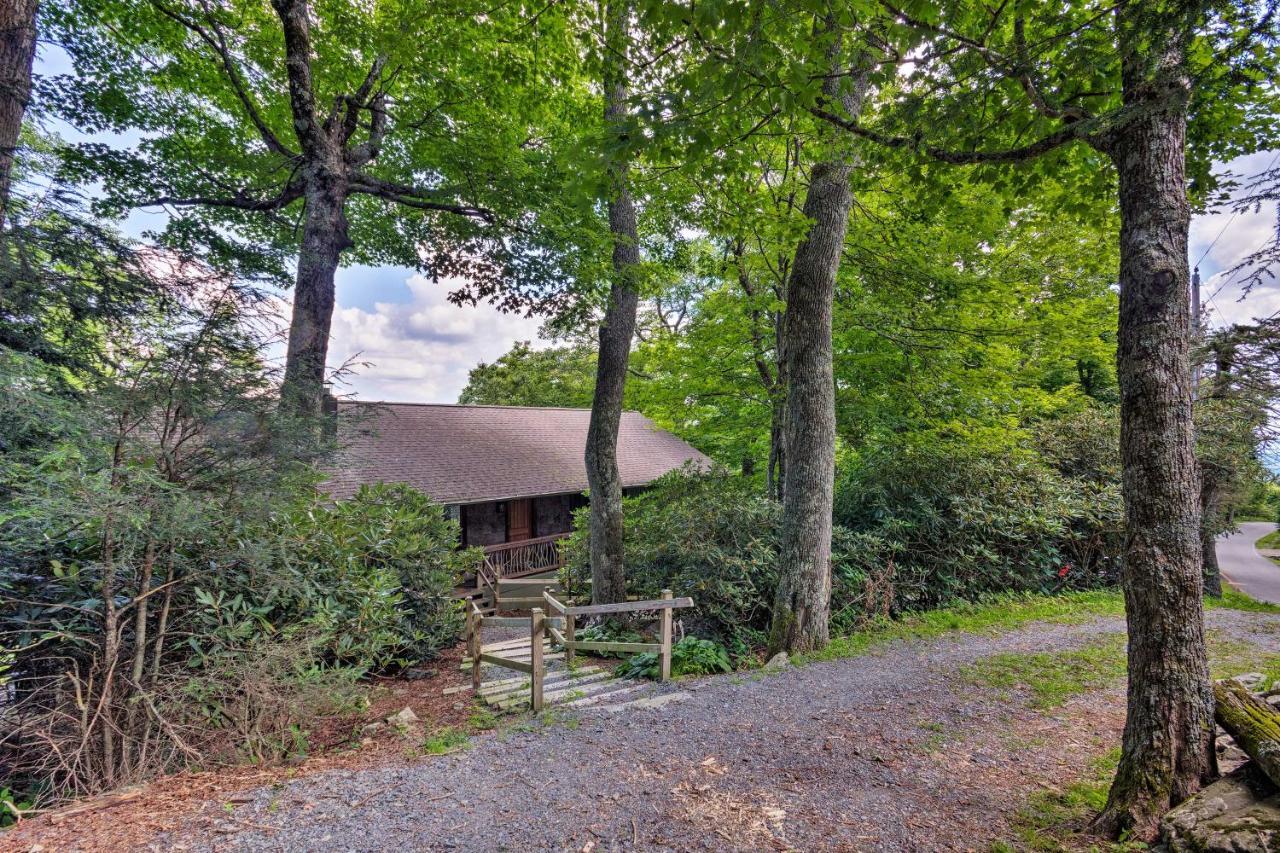 Cabin With Hot Tub And Mountain Views Less Than 5 Mi To Boone Blowing Rock Ngoại thất bức ảnh