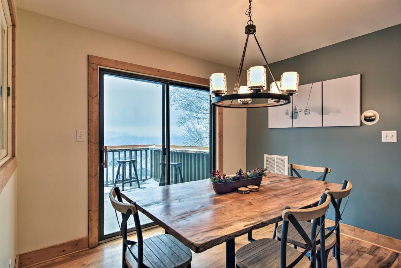 Cabin With Hot Tub And Mountain Views Less Than 5 Mi To Boone Blowing Rock Ngoại thất bức ảnh