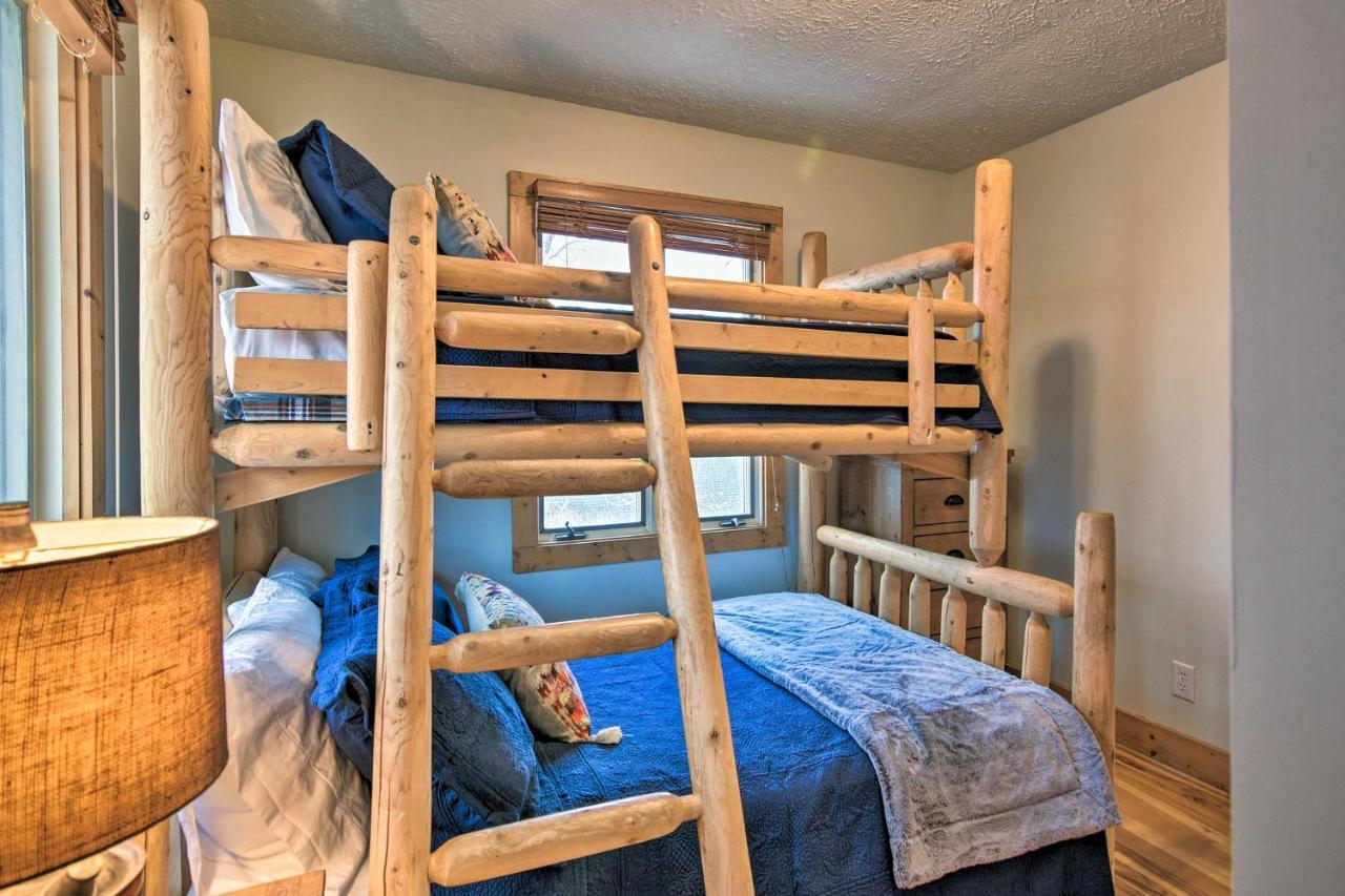 Cabin With Hot Tub And Mountain Views Less Than 5 Mi To Boone Blowing Rock Ngoại thất bức ảnh