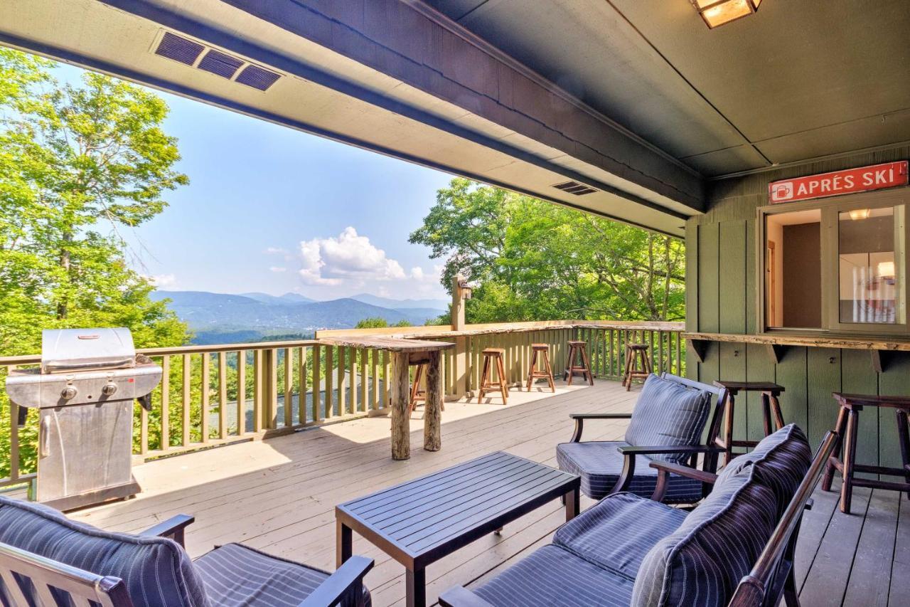 Cabin With Hot Tub And Mountain Views Less Than 5 Mi To Boone Blowing Rock Ngoại thất bức ảnh